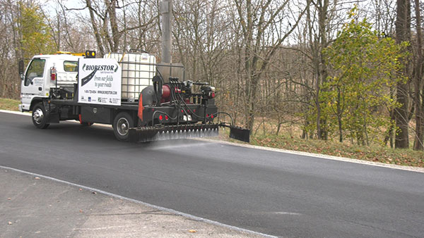 Roof restor truck