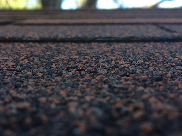 Asphalt Shingles Granules closeup
