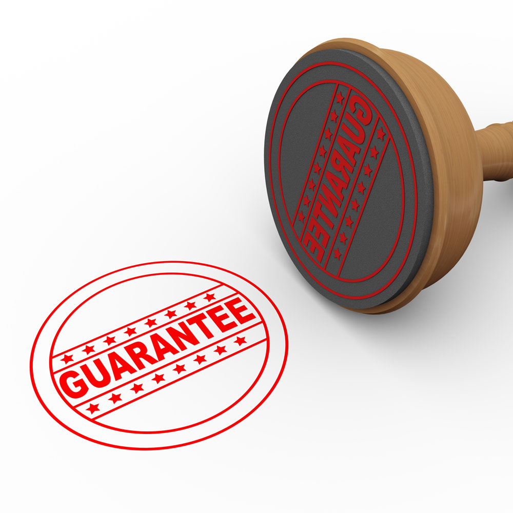 3d wooden rubber stamp guarantee